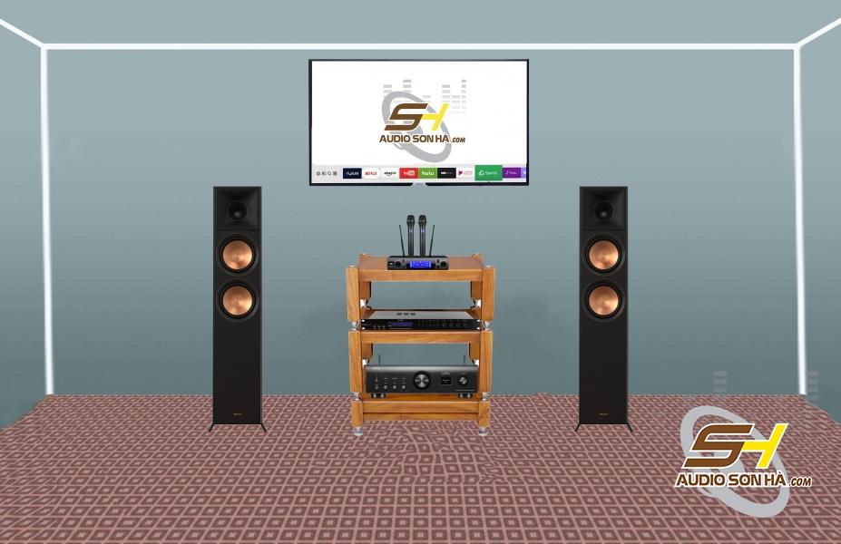 Hệ thống Karaoke và nghe nhạc Loa Klipsch RP-6000F II & Amply Denon PMA 900HNE