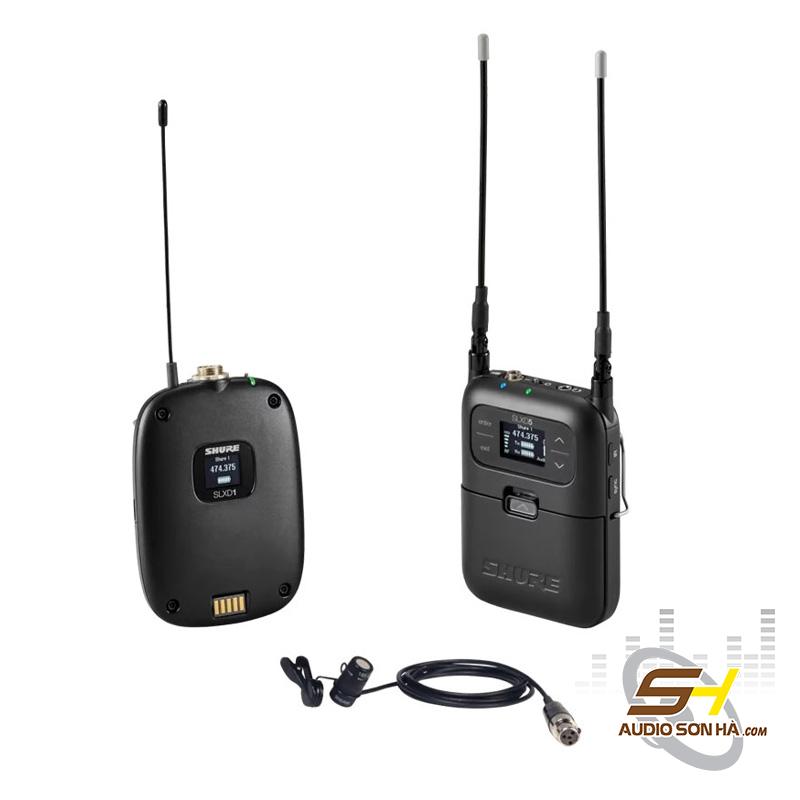 Hệ thống không dây di động với micro cài áo SHURE SLXD15/W85