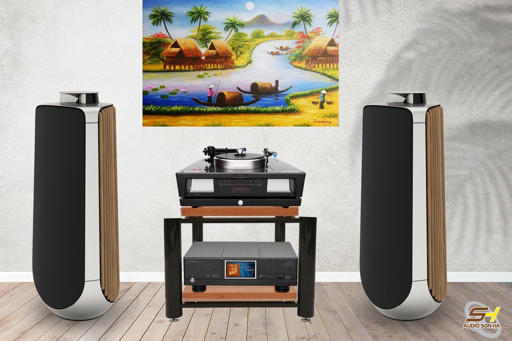 Hệ thống nghe nhạc Hi End Loa B&O Beolab 50 Bronze - Cary Audio - Döhmann