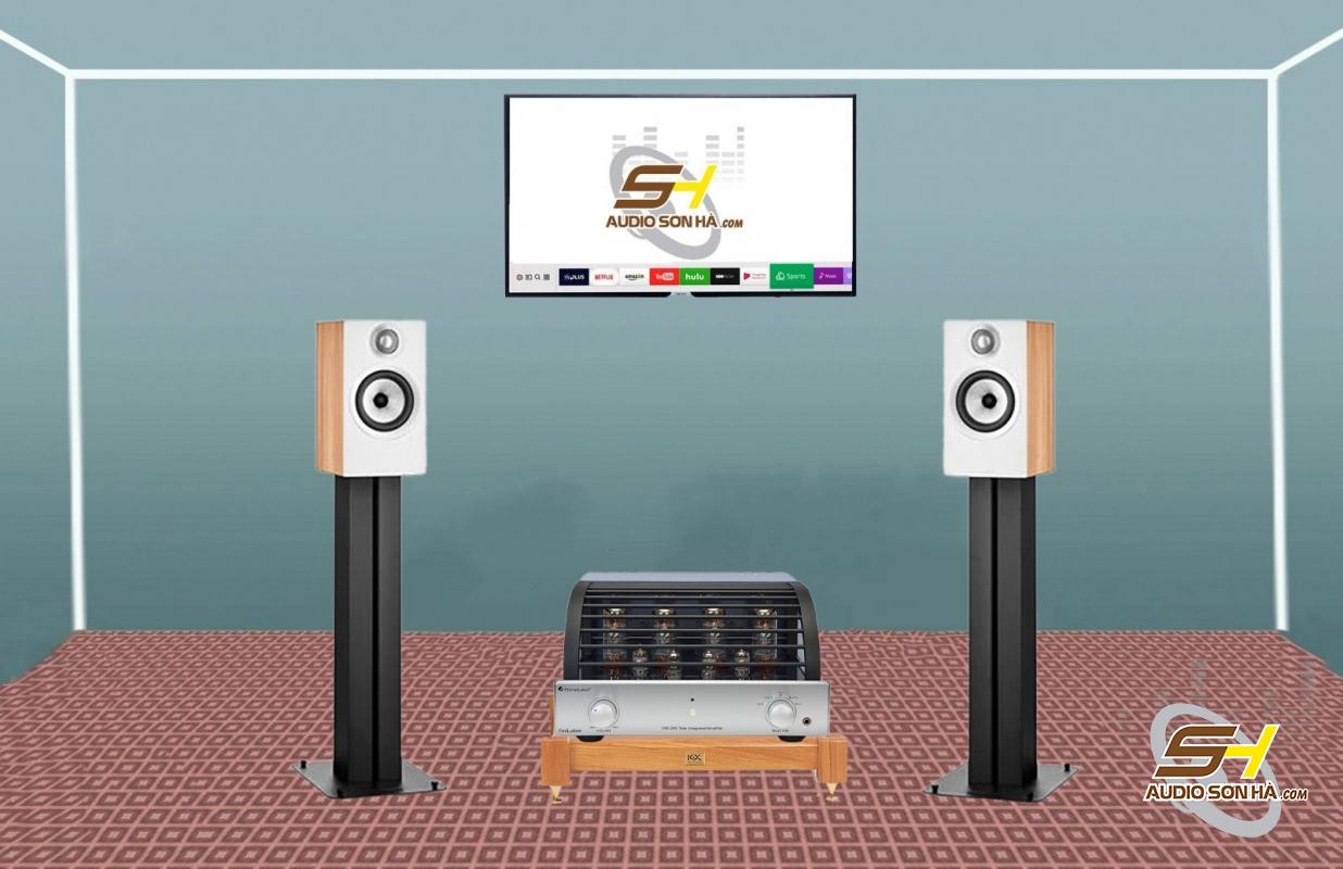 Hệ thống nghe nhạc Loa B&W 607 S2 & Amply đèn PRIMALUNA EVO 200