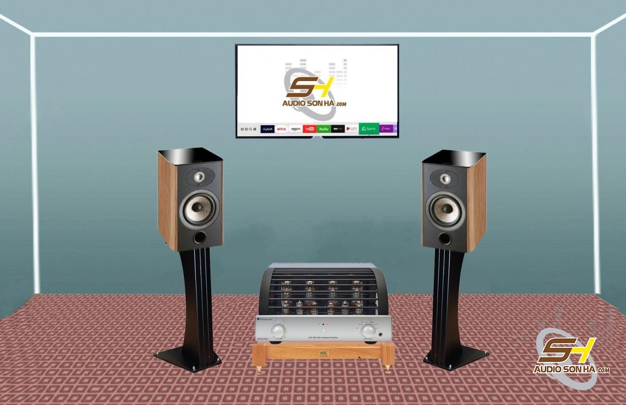 Hệ thống nghe nhạc Loa Focal Aria 906 & Amply đèn PRIMALUNA EVO 300