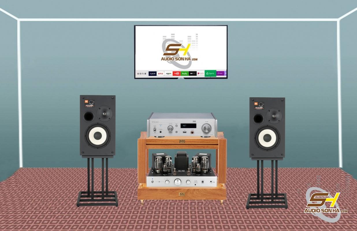 Hệ thống nghe nhạc Loa  JBL L82 Classic & Amply Cary Audio SLI-80HS / TẶNG DAC Network TEAC NT-505X 