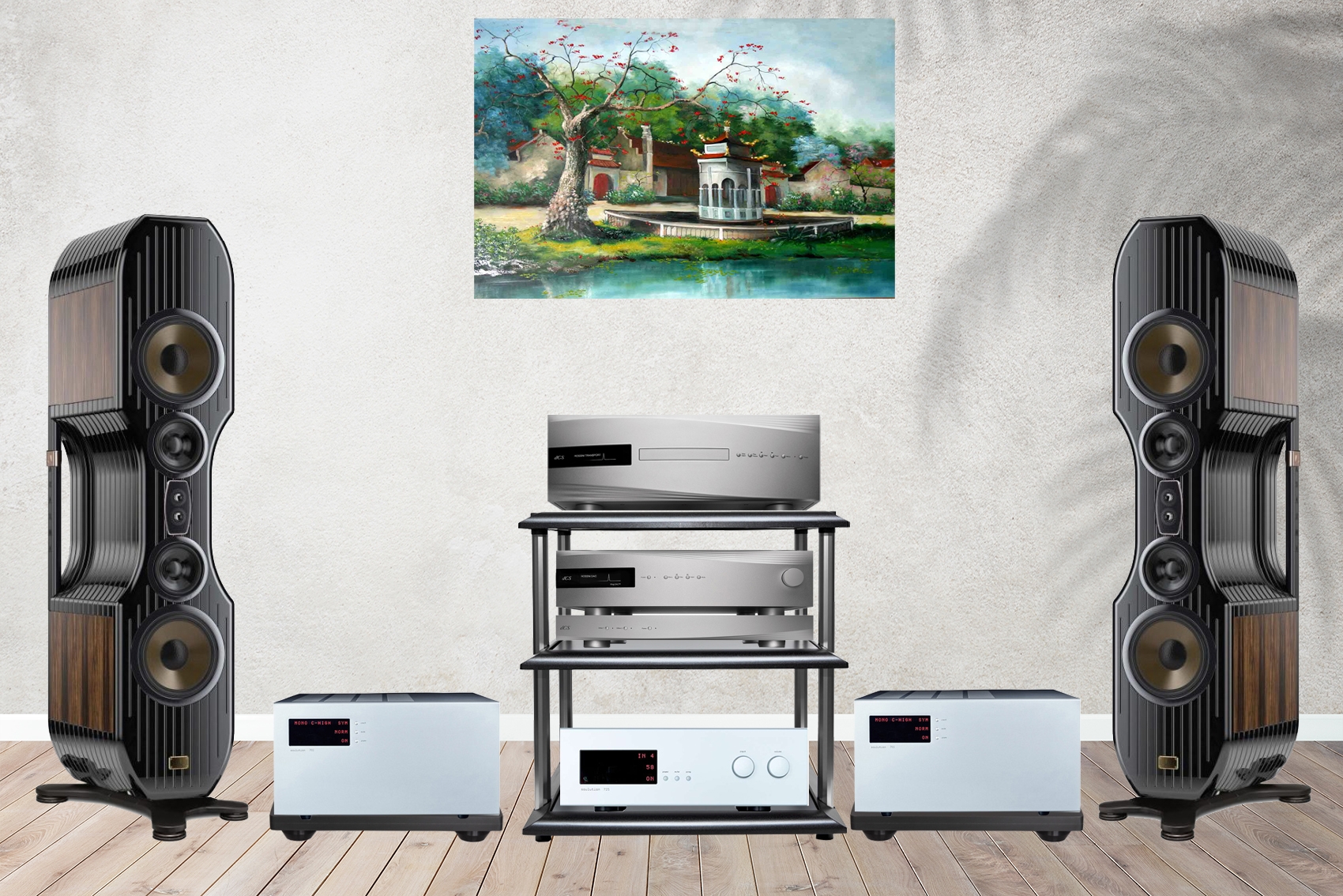Hệ thống nghe nhạc Loa Kharma Exquisite Midi Grand Signature 3.0 - dCS Rossini