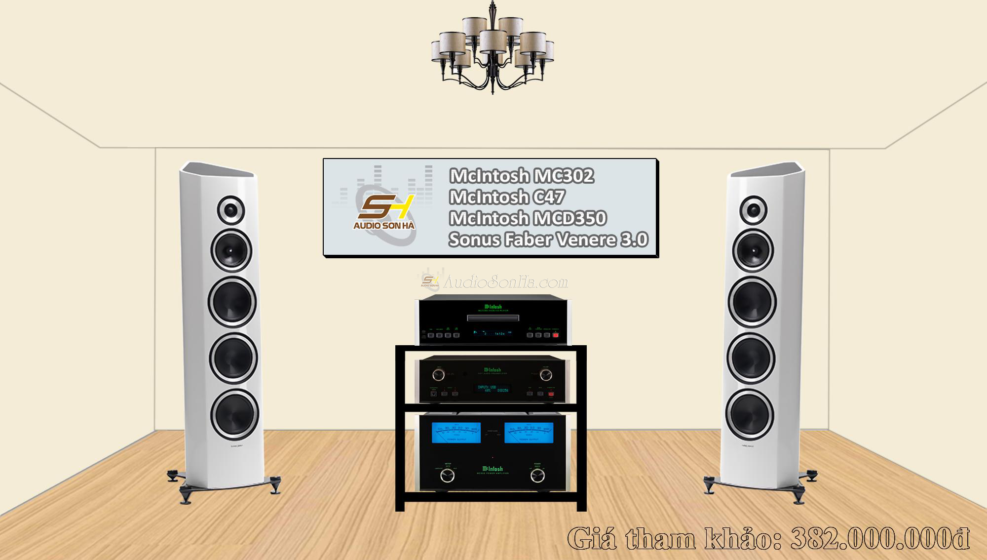 Hệ thống nghe nhạc Sonus Faber & McIntosh 2