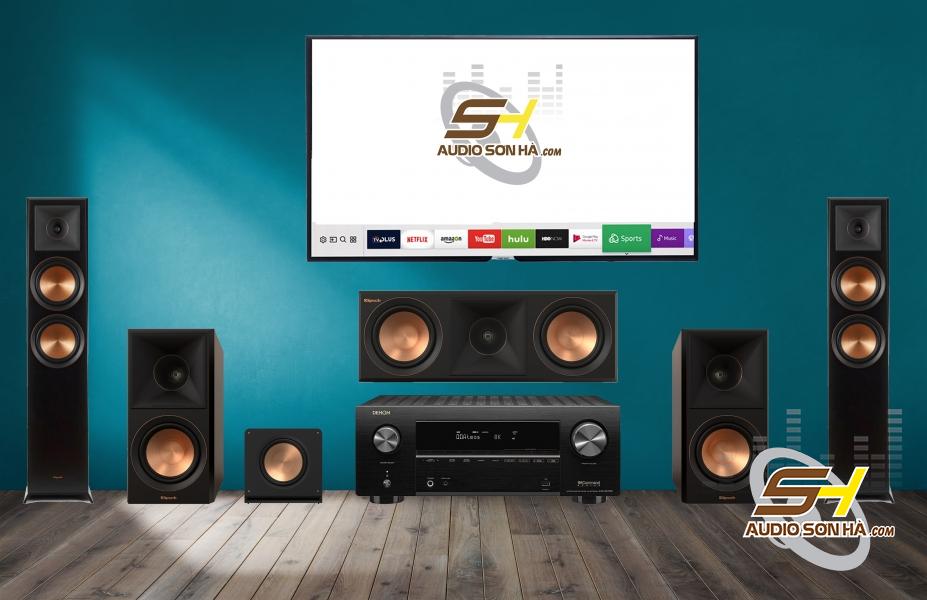 Hệ thống xem phim 5.1 Loa Klipsch RP - 600F II & Loa RP - 500M II
