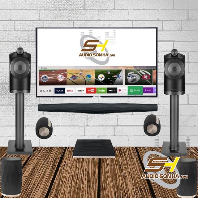Hệ thống xem phim 5.2 Loa B&W Formation Duo / B&W Formation bar - Sub Formation Bass