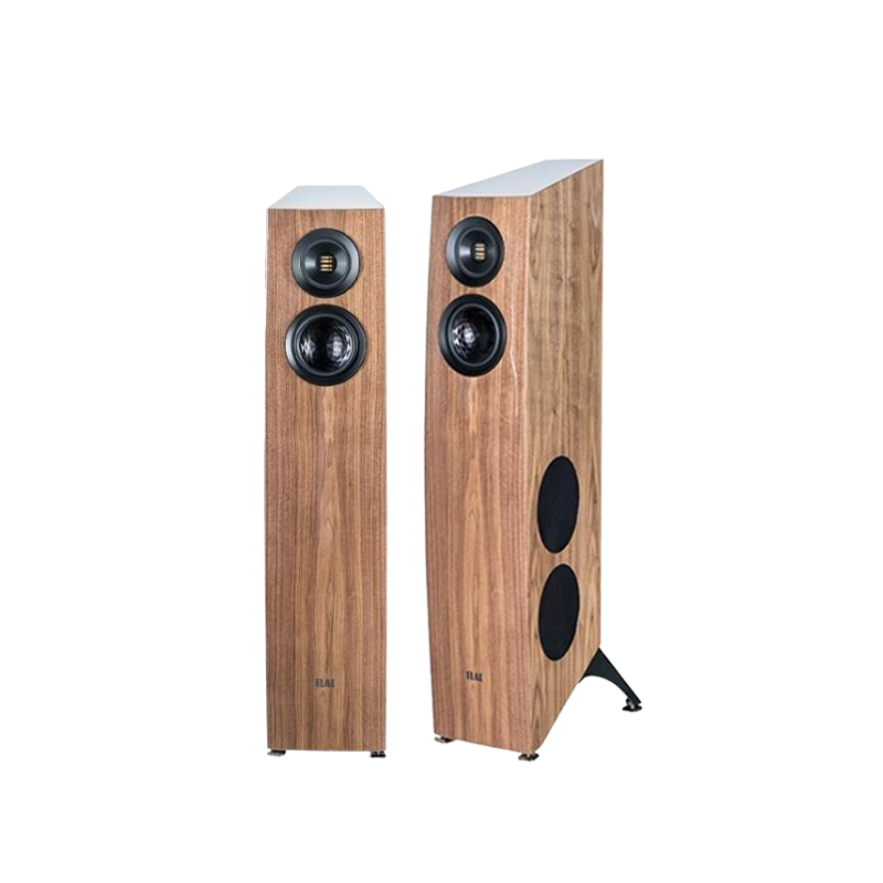 Loa Elac Concentro CFS509.2 , Công nghệ  tweeter Jet 6c đồng trục . Độ nhạy 88 dB, 4 Đường tiếng