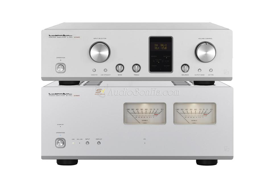 Luxman C-700u & M-700u Pre Power Stereo/ Mono