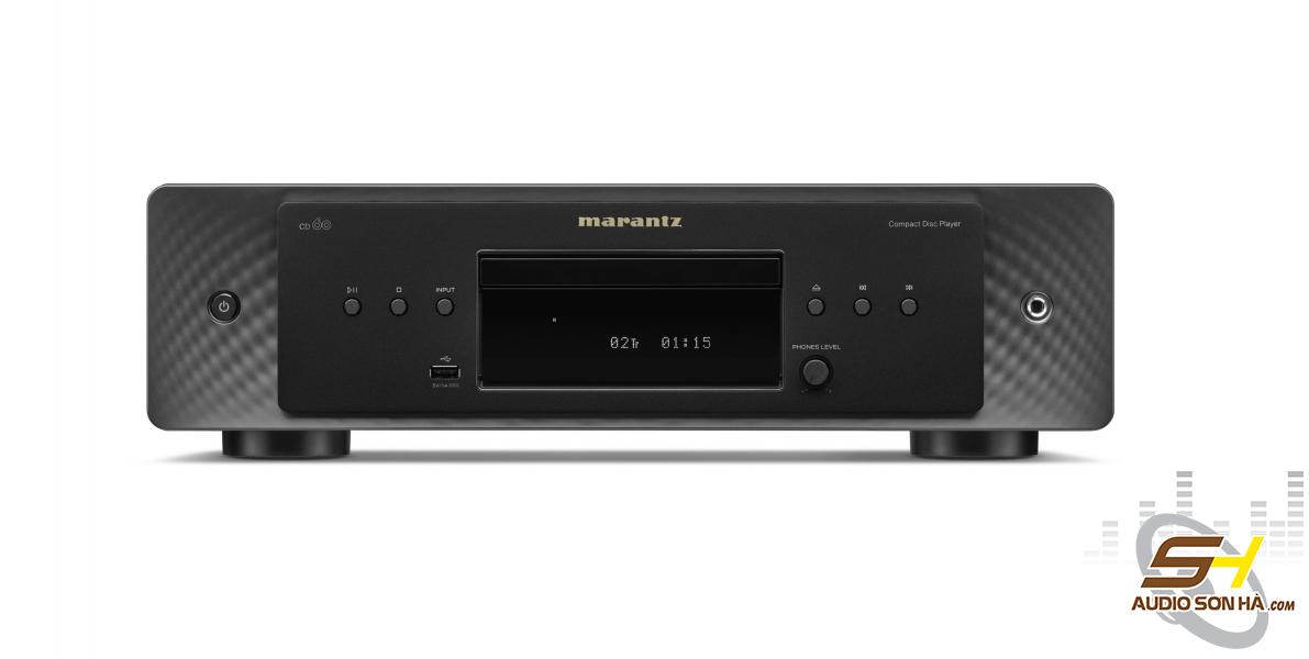 Marantz CD60,Hỗ trợ giải mã tối đa: DSD 5.6 MHz, 24 bit / 192  