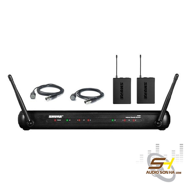Micro không dây cài áo Shure SVX188E/CVL-P12