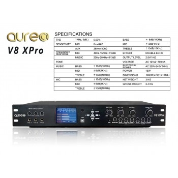 Mixer Karaoke Aurec V8 Xpro