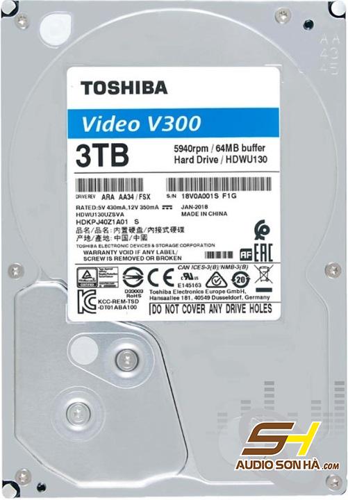 Ổ cứng 3TB Toshiba HDWU130
