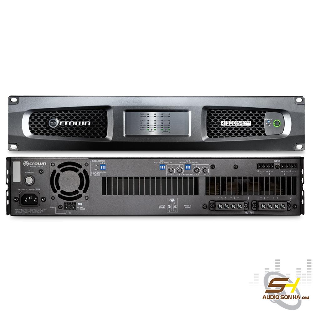 Crown DCi 4/300 Analog Power Amplifier