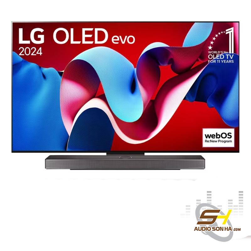 TV LG  OLED evo AI C4 PSA 4K Smart TV 65 Inch