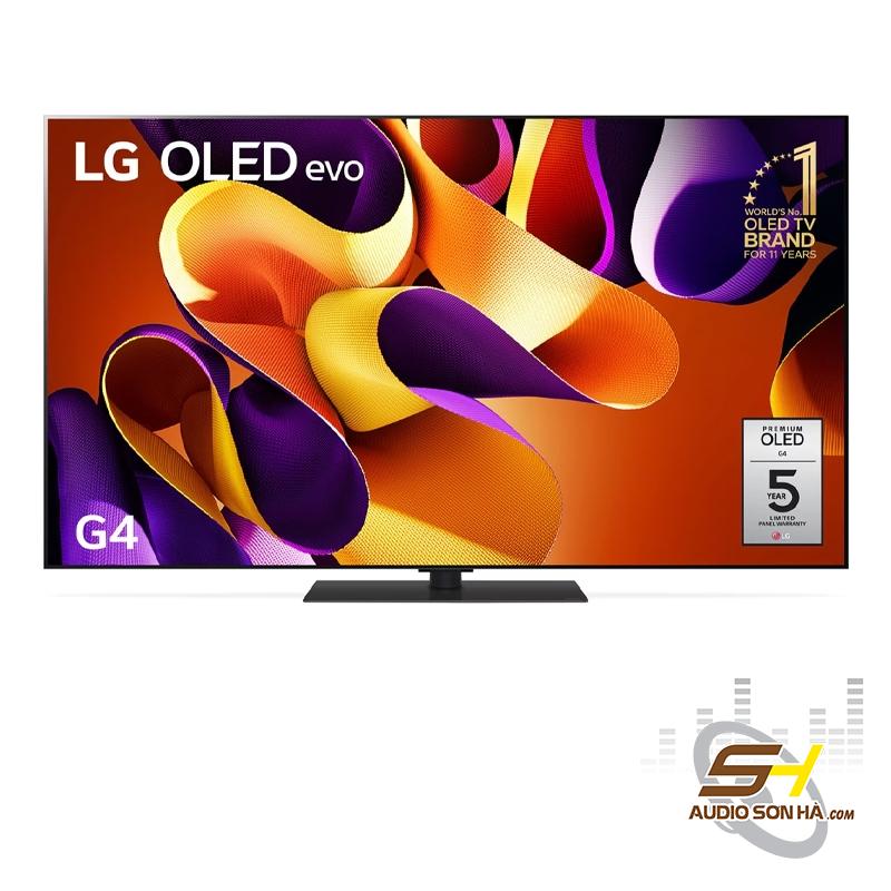 TV LG OLED evo AI G4 PSA 4K Smart TV 55 Inch 